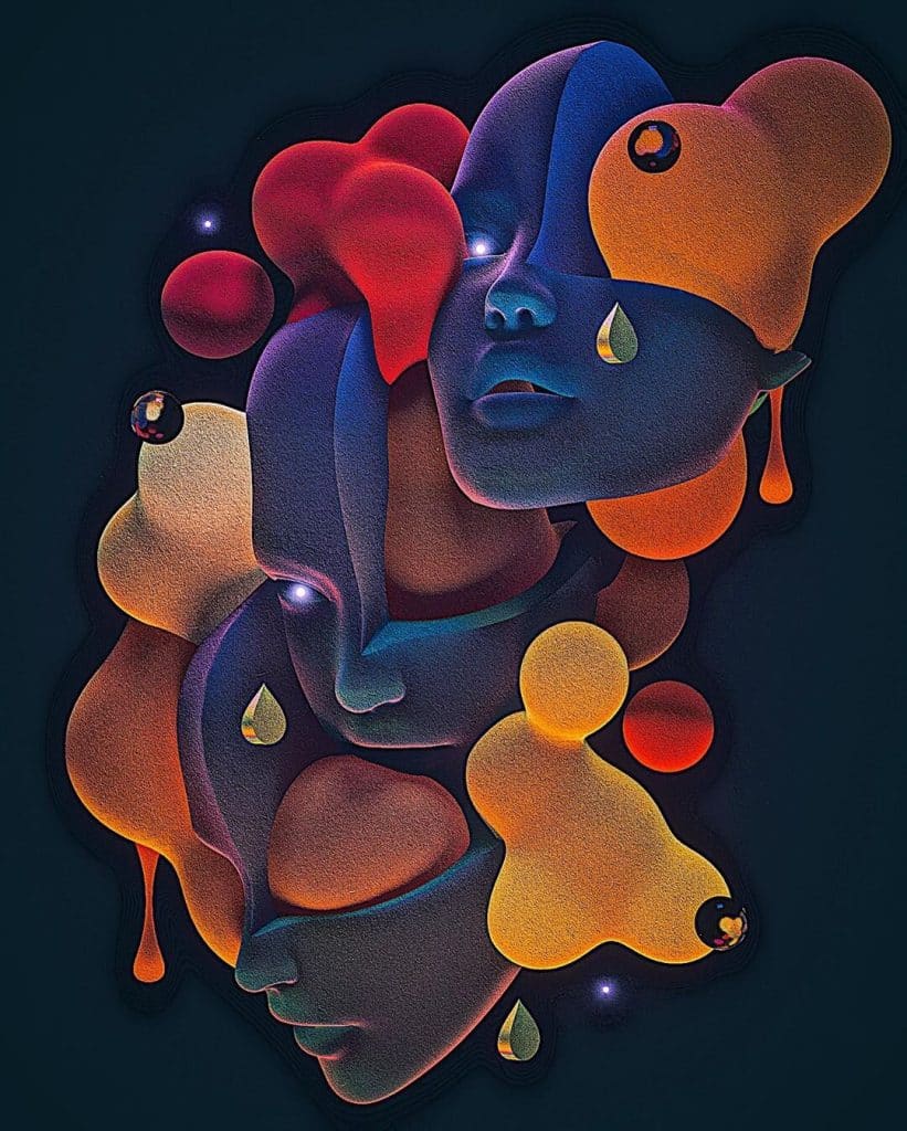 Mark Constantine Inducil Depicts 3D Mystical Abstractions