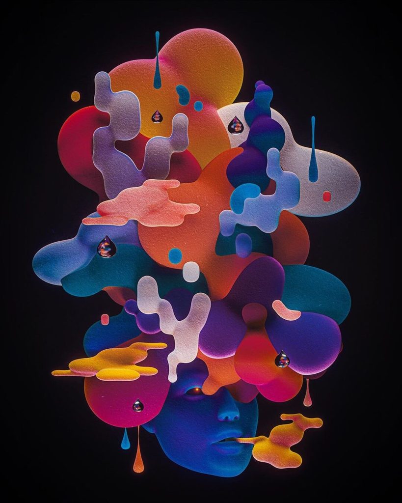 Mark Constantine Inducil Depicts 3D Mystical Abstractions