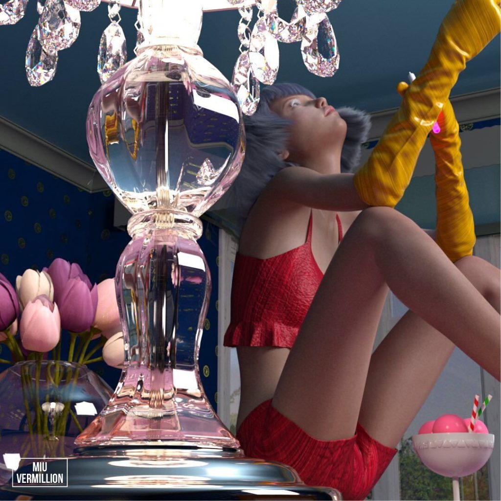 Miu Vermillion Digitizes A Fashion Forward Future With Lifelike CGI