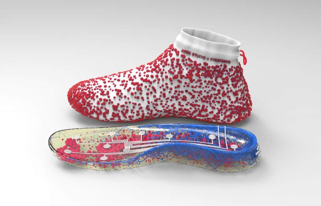 Footwear Evolves with 3D-Printed Sensors and Biometric Gel Midsoles