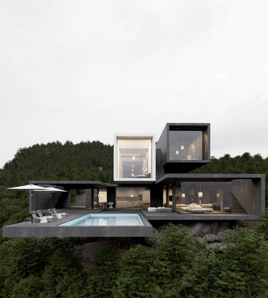 Forest Villa: A Modern Retreat Amidst Nature