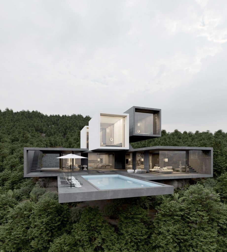 Forest Villa: A Modern Retreat Amidst Nature