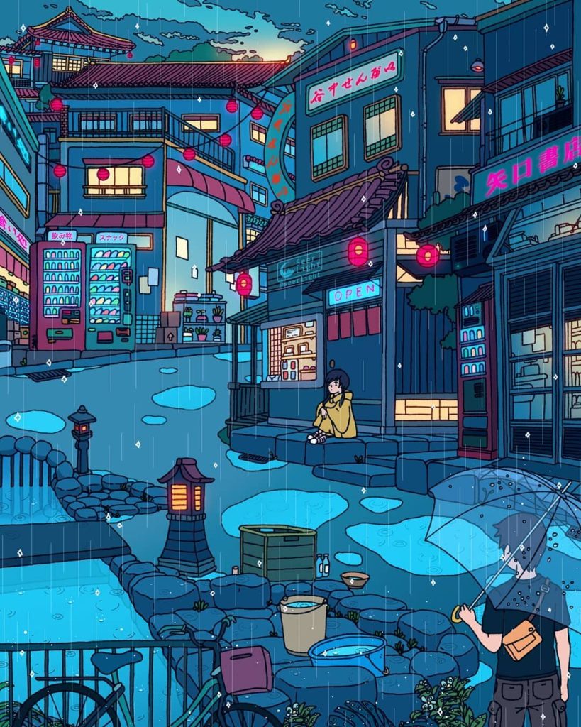 Ronald Kuang Dives Into Immersive Digital Anime Illustrations 