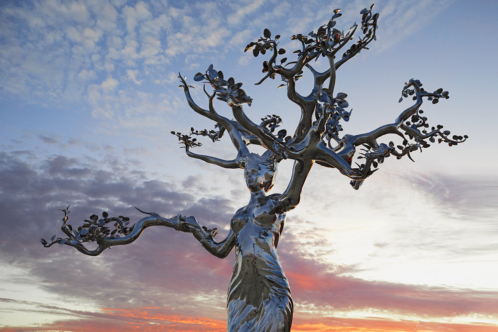 Michael Benisty Creates Stunning And Majestic Sculpture Installations 