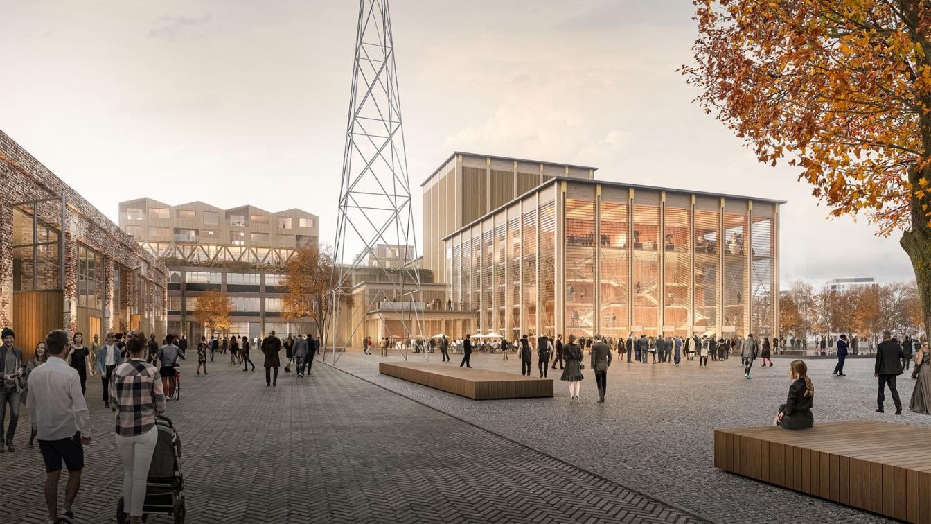 A Majestic Opera House Emerges: Stuttgart's Temporary Staatstheater