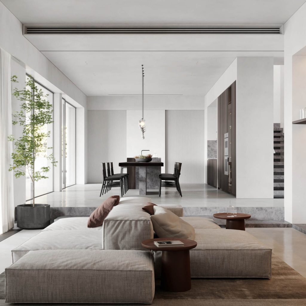 TEN House: A Harmonious Fusion of Nature and Minimalist Elegance in Moscow