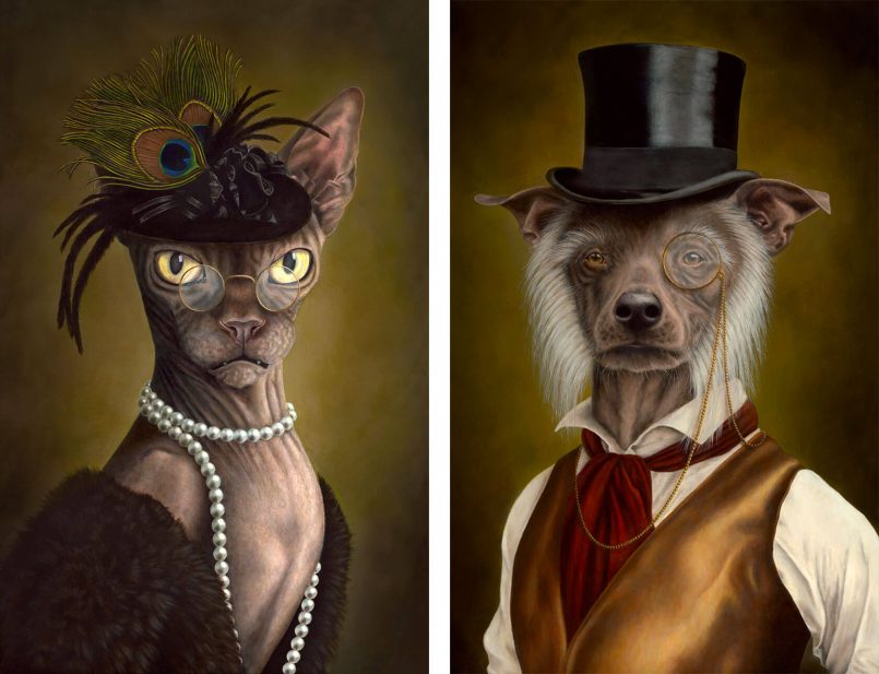 Unleashing Whimsy: Githa van Eeuwen's Enchanting Animal Portraits