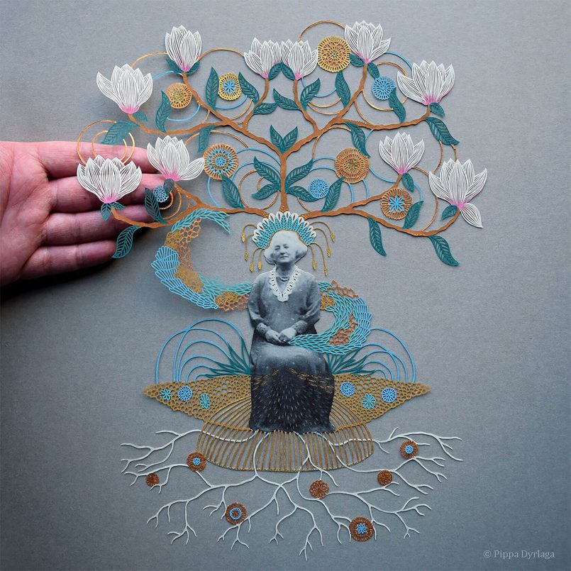 Meticulous Mastery: The Intricate Paper Art of Pippa Dyrlaga