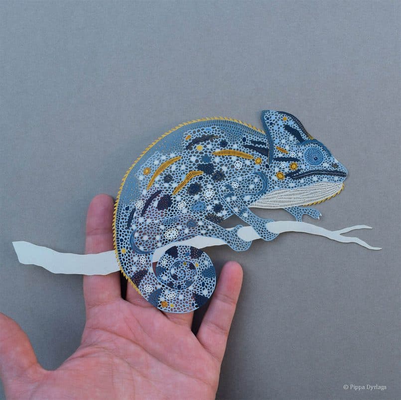 Meticulous Mastery: The Intricate Paper Art of Pippa Dyrlaga