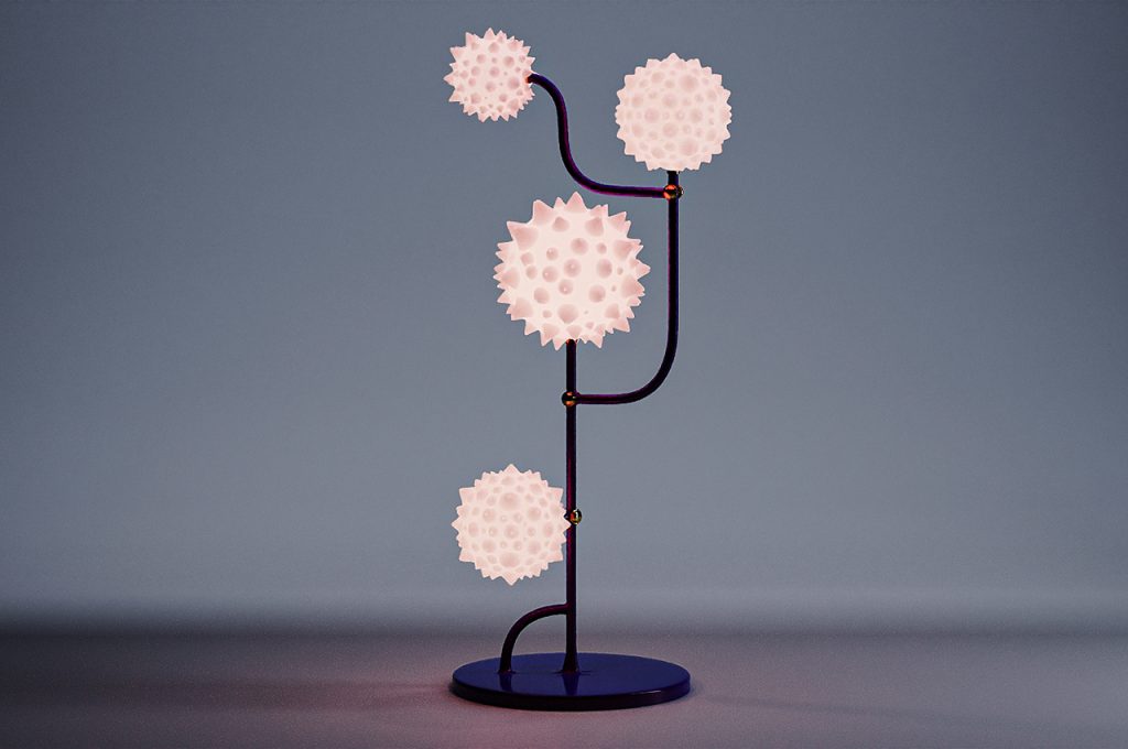 Taras Yoom's Dif Lamp: Illuminating the Intersection of Art and Human Physiology