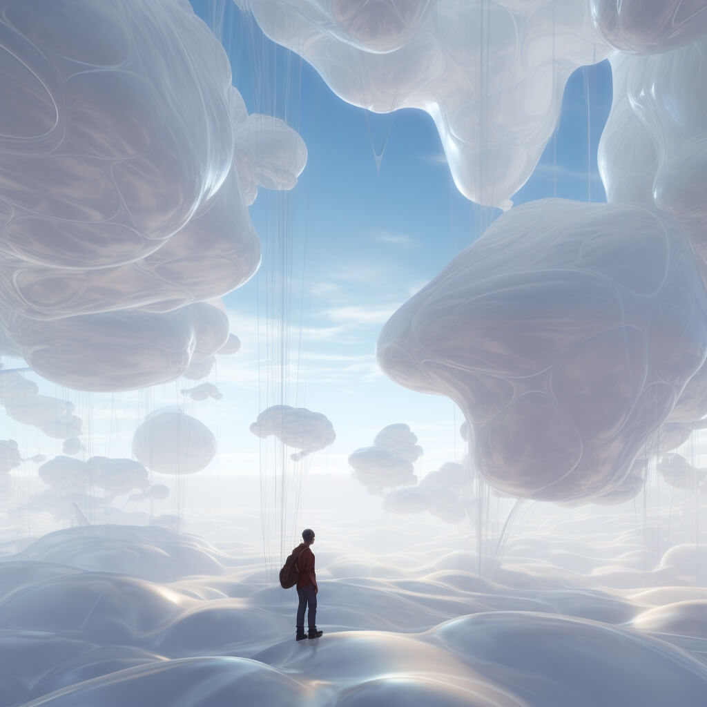 Cloudscape: Redefining Skies Through Futuristic AI Architecture