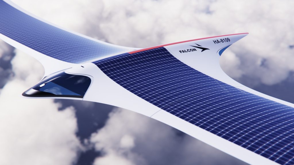 Falcon Solar: Pioneering Solar-Powered Flight Inspired by Nature