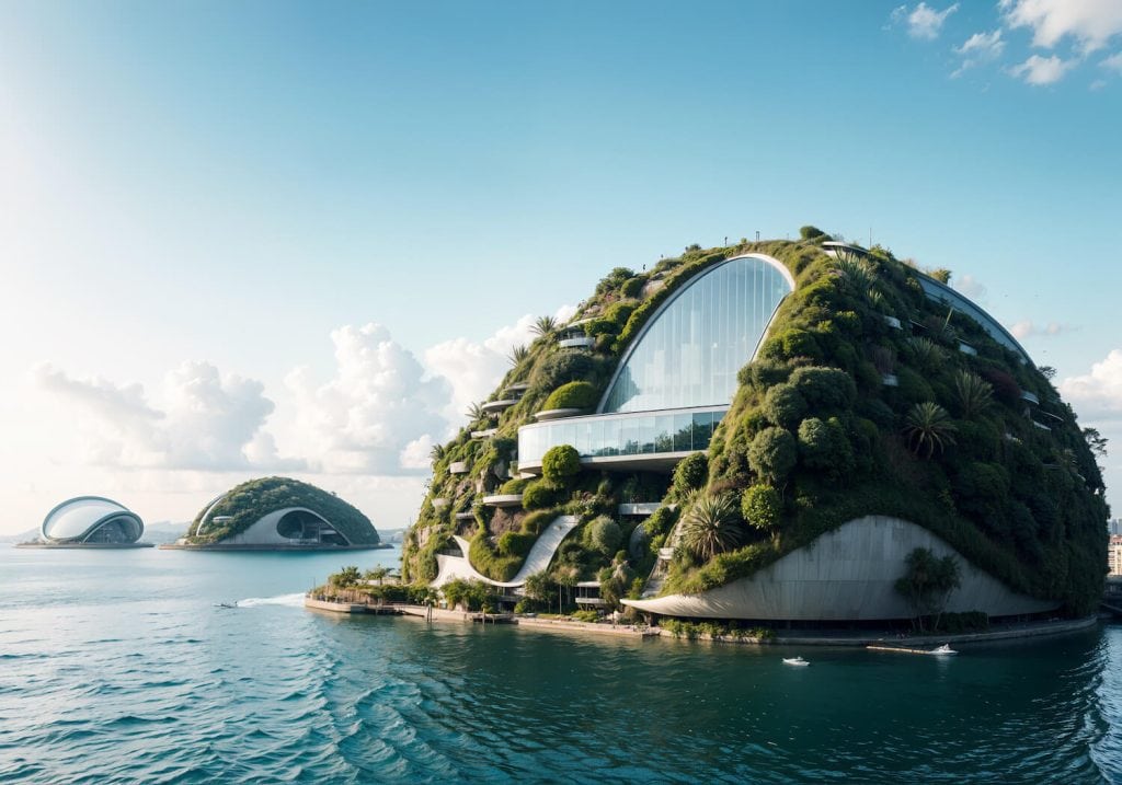 Marine Meadows: An Aquatic Utopia Uniting Nature and Architecture