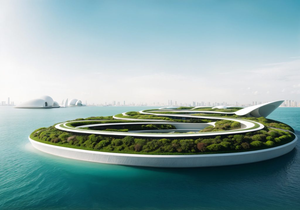 Marine Meadows: An Aquatic Utopia Uniting Nature and Architecture