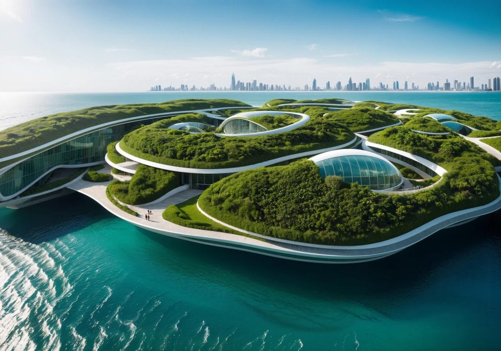 Marine Meadows: An Aquatic Utopia Uniting Nature and Architecture