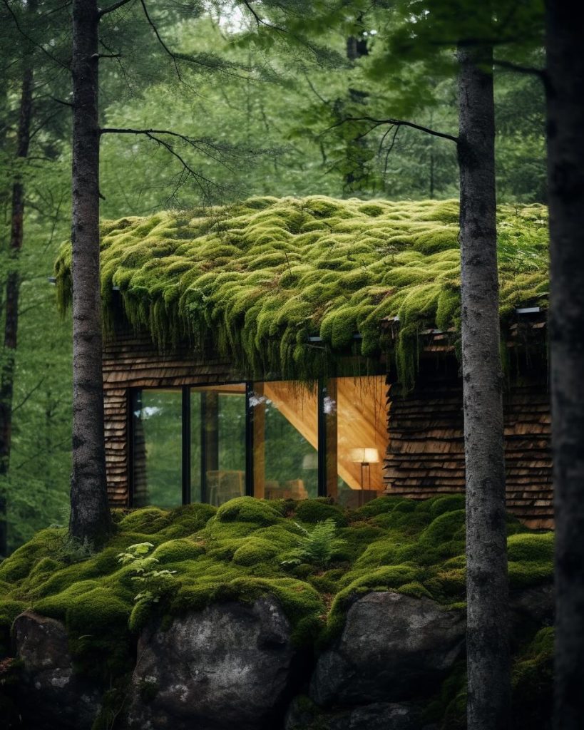Mosseum: A Symphony of Sustainable Living Amidst Nature's Embrace