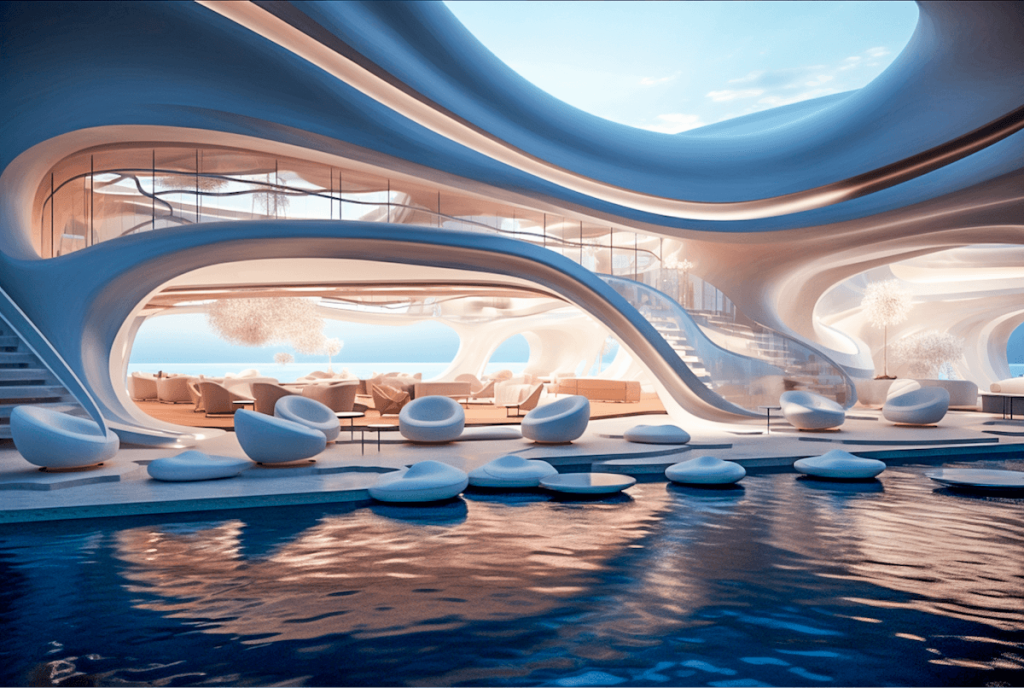 Aquautopia - A Futuristic Oasis of Sustainability and Innovation