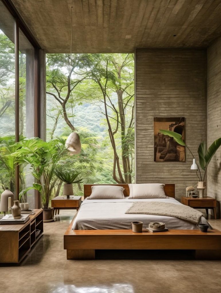 Sylvan Serenity Residence in Vietnam beautifully blends modern living with the embrace of nature