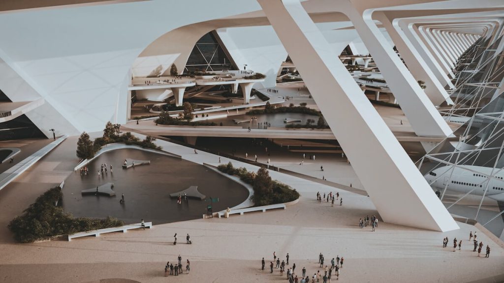 A Futuristic Gateway Redefining Saudi Arabia's Landscape is Neom Airport City