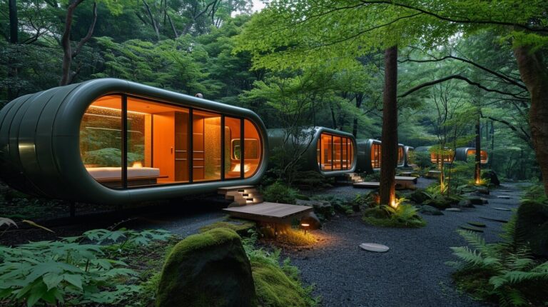 Discover Peaceful Point, a tranquil oasis nestled in Daigoji Forest