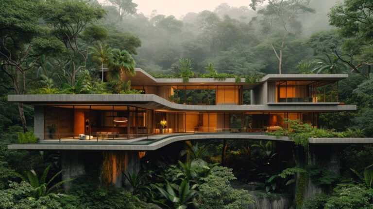 The Amazon House Harmonizing Luxury and Nature