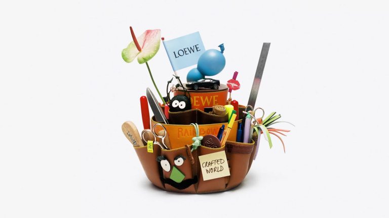 LOEWE's Heritage and Innovation is Celebrated at Crafted World Exhibition