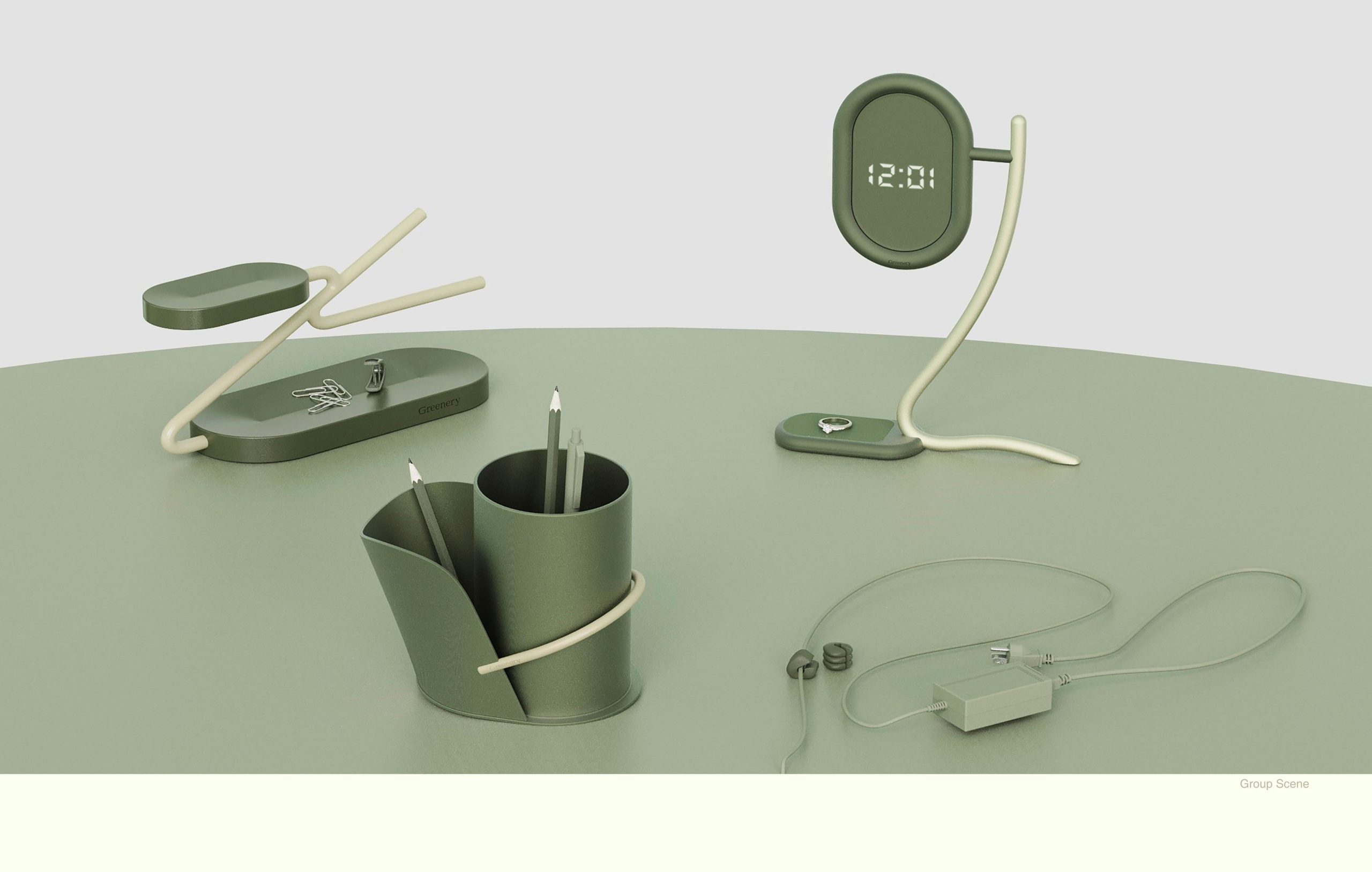 Greenery Elevate Workspace with Nature-Inspired Desk Accessories