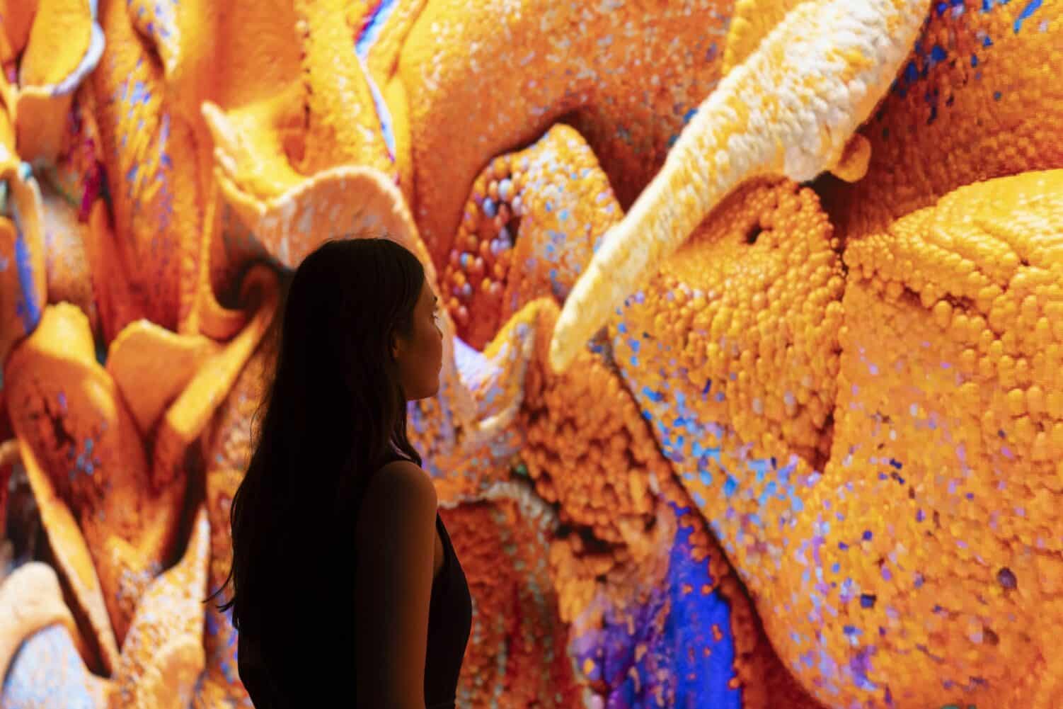 Refik Anadol's Echoes of the Earth Exhibition at Serpentine North