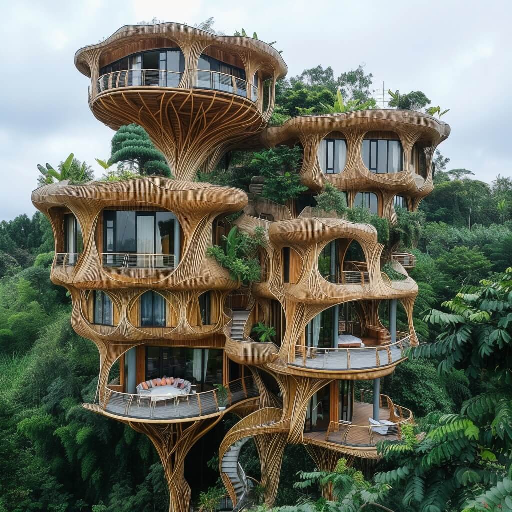 Rash Tree Houses Unveiling the Fusion of Innovation and Organic Elegance
