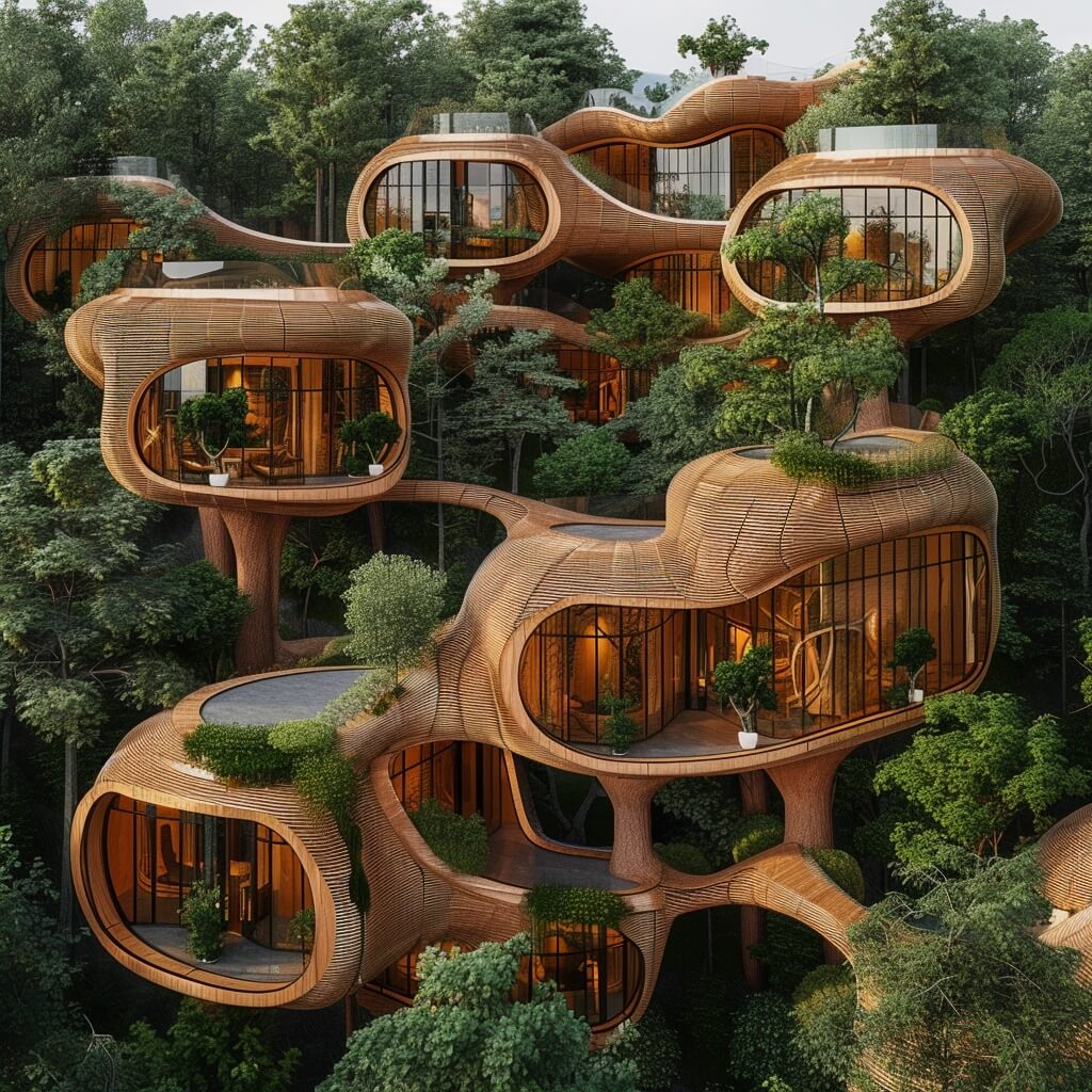 Rash Tree Houses Unveiling the Fusion of Innovation and Organic Elegance