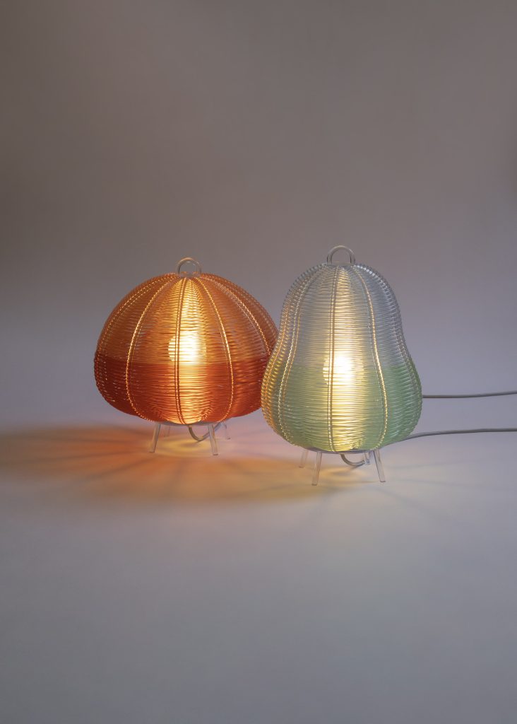 Gabriel Tan's Good Gourd - Hybrid Basketry Lamps at Milan Design Week 2024