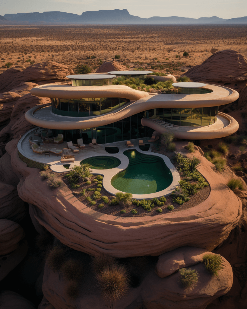 Serenity Shelter in the Heart of Lut Desert Embracing Nature
