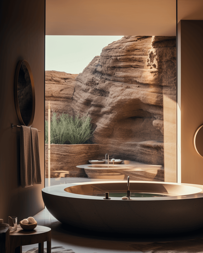 Serenity Shelter in the Heart of Lut Desert Embracing Nature
