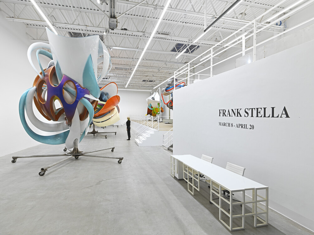 Frank Stella's Sculptural Masterpieces Exhibition