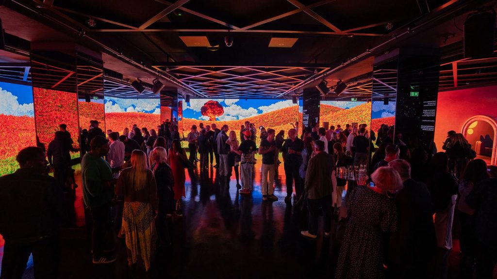 Vollut's "Safe Distance" Exhibition is a magic Journey into Immersive Digital Art