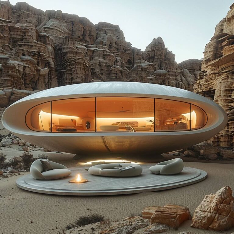 UFO Abode is A Ingenious Residential Concept by Kowsar Noroozi