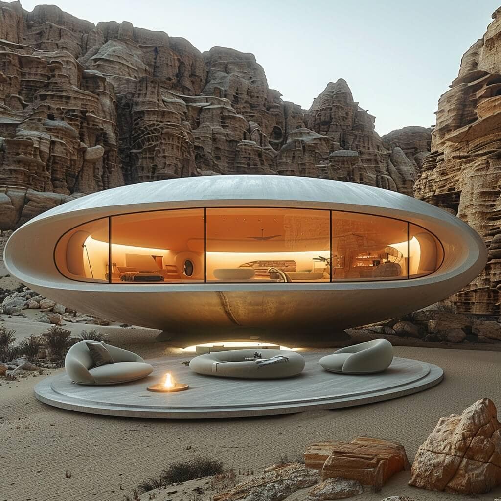 UFO Abode is A Ingenious Residential Concept by Kowsar Noroozi
