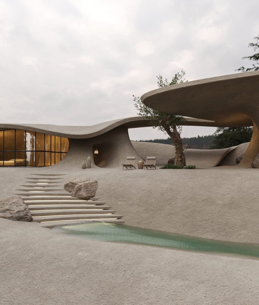 Koomeh Villa by Mrk Office Integrating Nature and Design