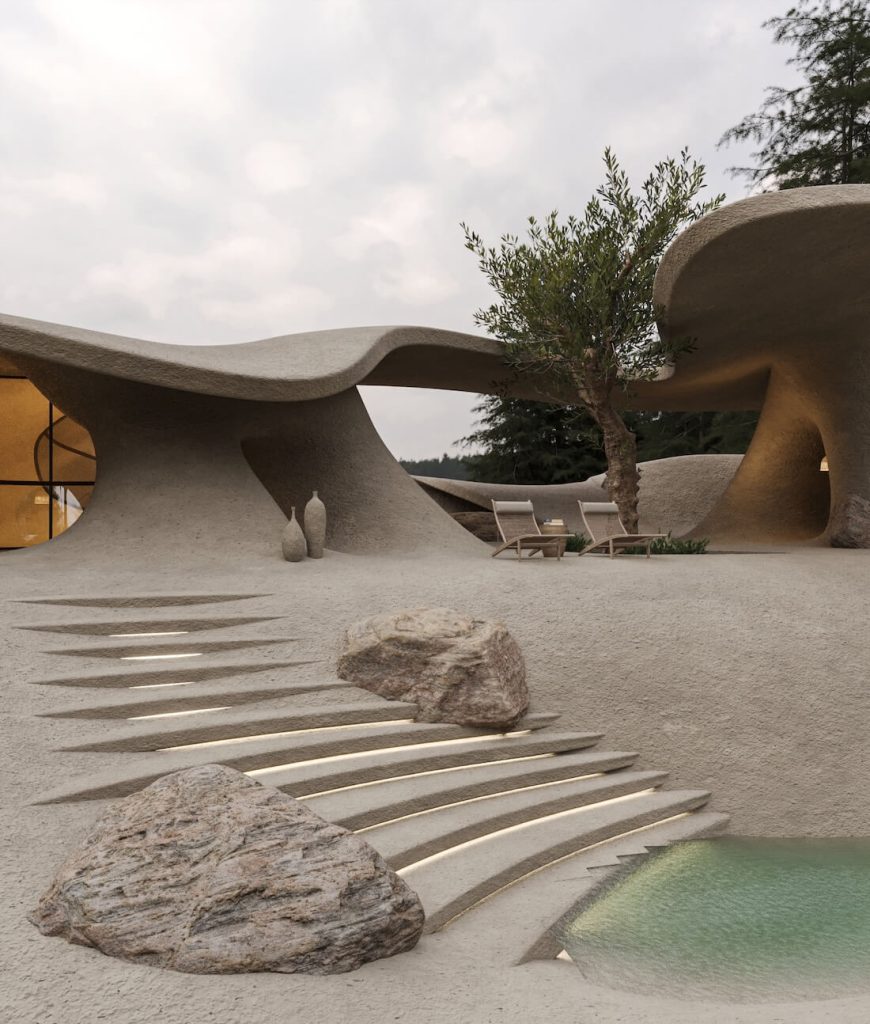 Koomeh Villa by Mrk Office Integrating Nature and Design