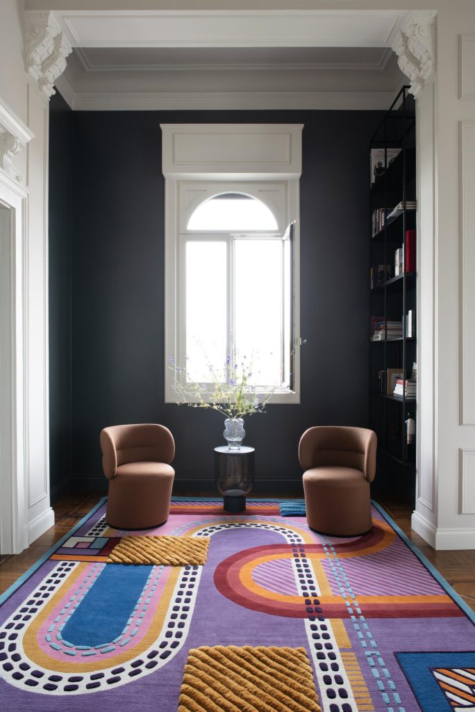 Abstraction Collection's Abstract Forms in Eclectic Design by Atelier Tapis Rouge