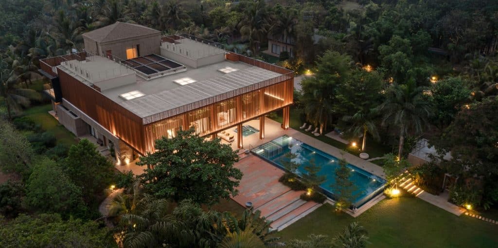 Sustainable Home Transformation with Modern Elegance in Alibaug