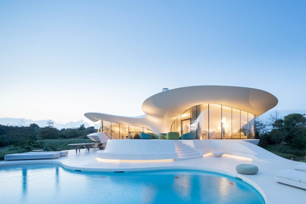 Blue Dream House by Diller Scofidio + Renfro a futuristic and elegant architectural masterpiece