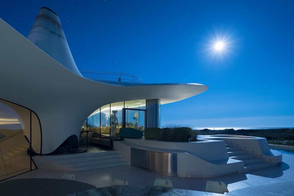 Blue Dream House by Diller Scofidio + Renfro a futuristic and elegant architectural masterpiece