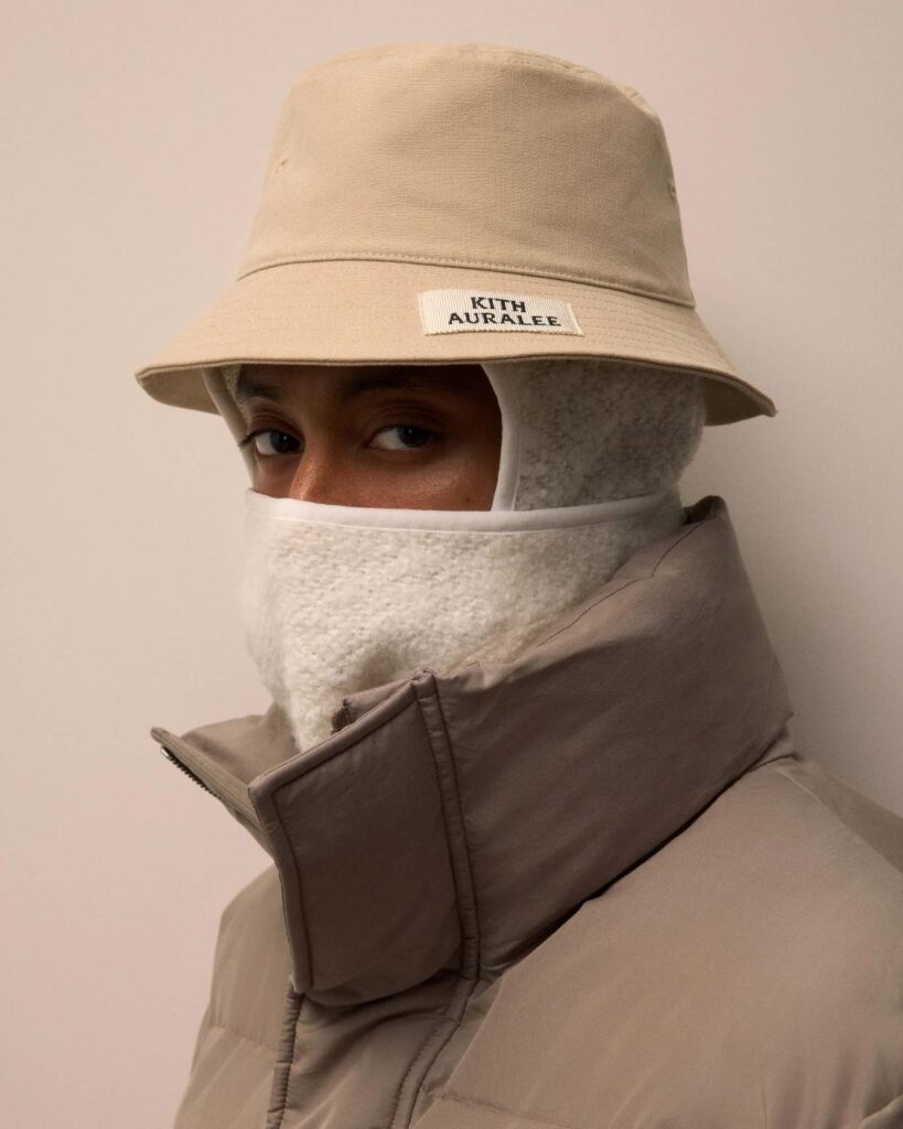 Kith partners with Auralee to create a timeless collection of luxury staples