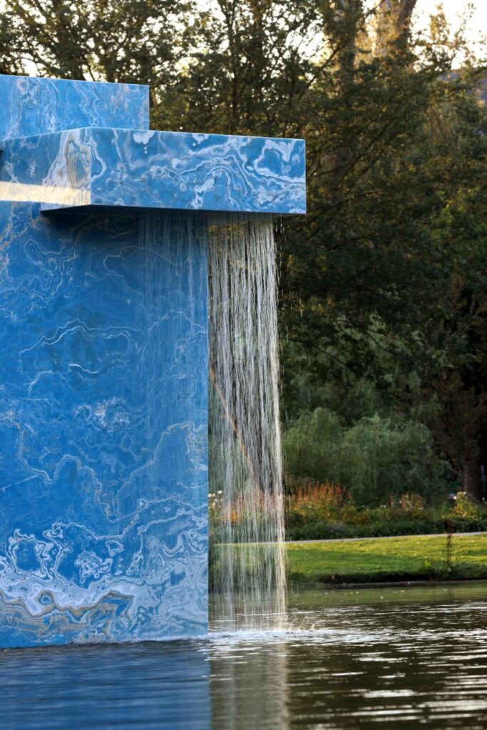 "Vondel Fountain, Stacked": SolidNature And Sabine Marcelis' Monumental Installation