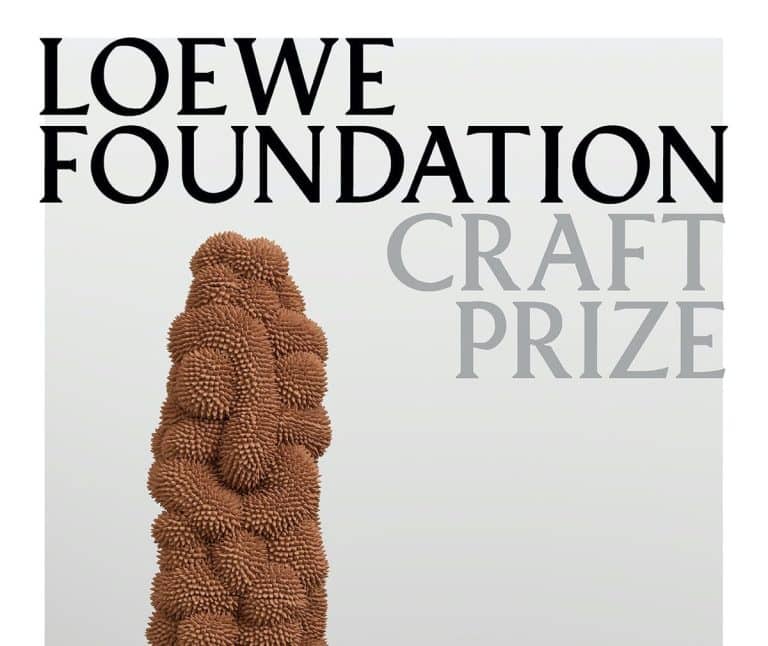 Enter The 2025 Craft Prize By LOEWE FOUNDATION Loewe Foundation Craft Prize winner's innovative textile art sculpture.