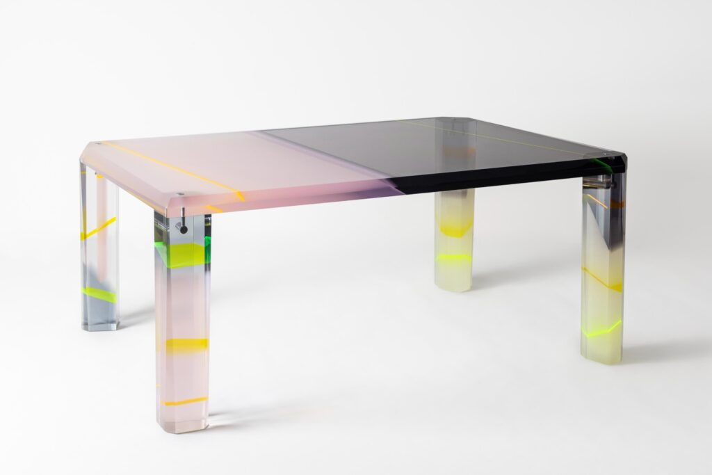 Draga & Aurel's stunning new Lucite design collection for Todd Merrill Studio at Design Miami