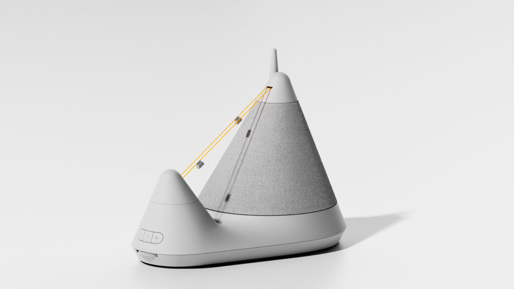 Gondola is a bluetooth speaker on a musical journey