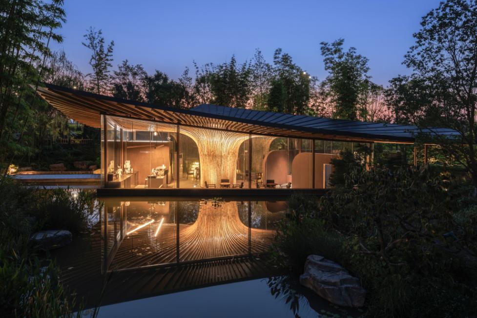 The Xingcheng Exhibition Garden an architectural artistry inspired by lotus and bamboo