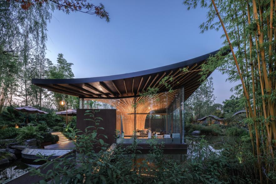 The Xingcheng Exhibition Garden an architectural artistry inspired by lotus and bamboo